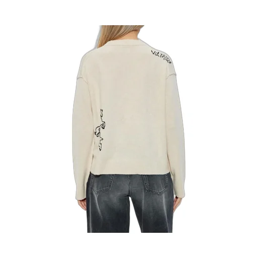Sweater With Embroidered Details