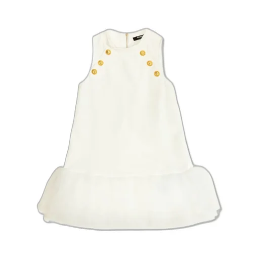 Dress With Tulle Skirt