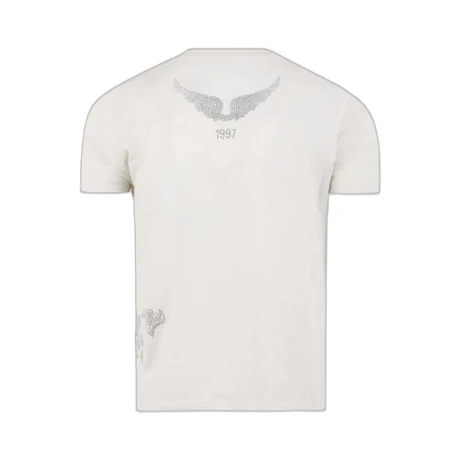 T-Shirt With Rhinestones