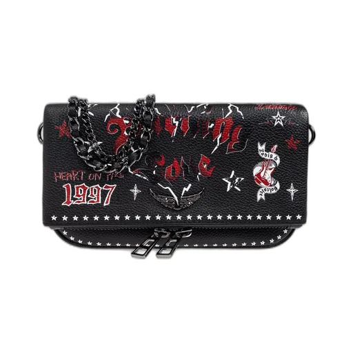 Crossbody Bag With Graphic Print