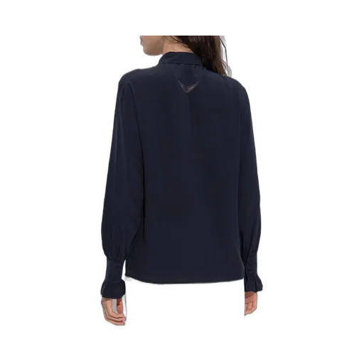 Shirt With Ruffled Cuffs