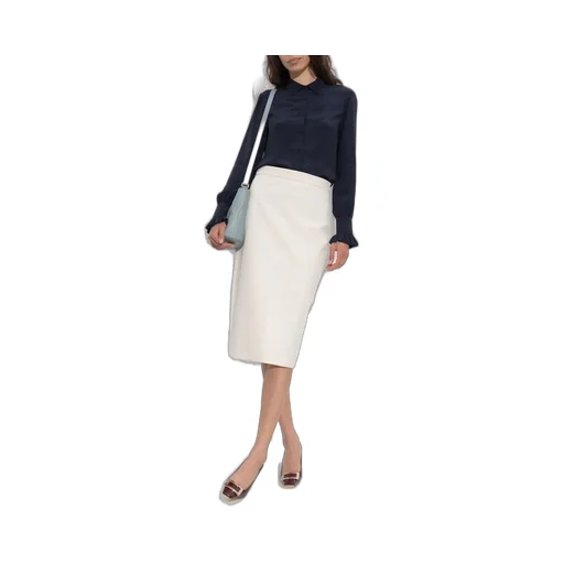 Shirt With Ruffled Cuffs