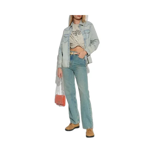 High-Waisted Flare Jeans