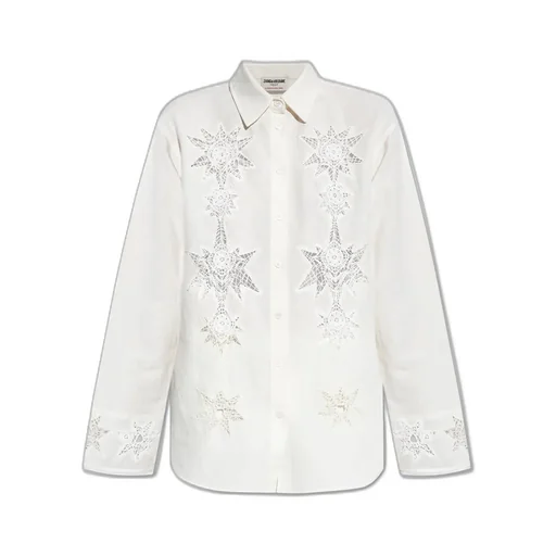 Embroidered Cotton Shirt