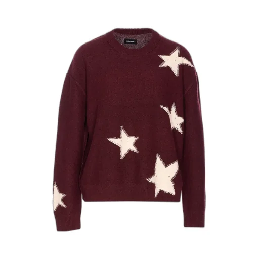 Sweater With Star AppliquÉS