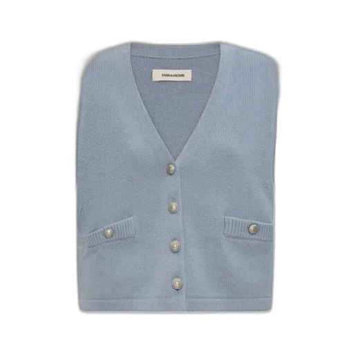 V-Neck Button-Up Cardigan