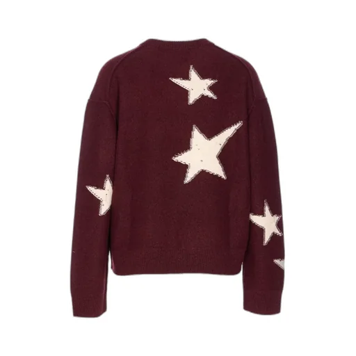 Sweater With Star AppliquÉS