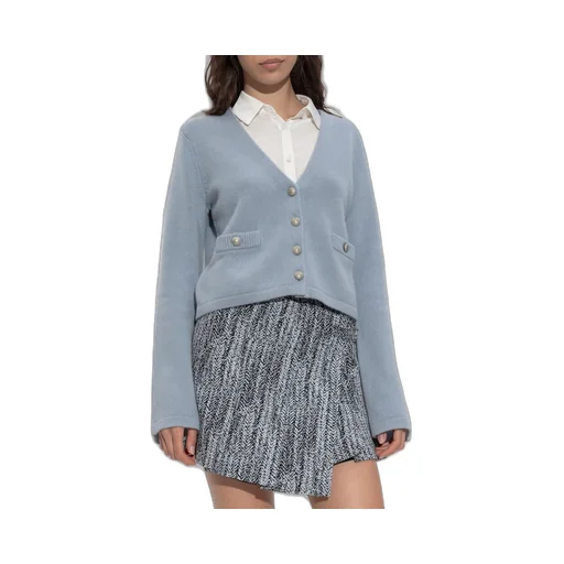 V-Neck Button-Up Cardigan