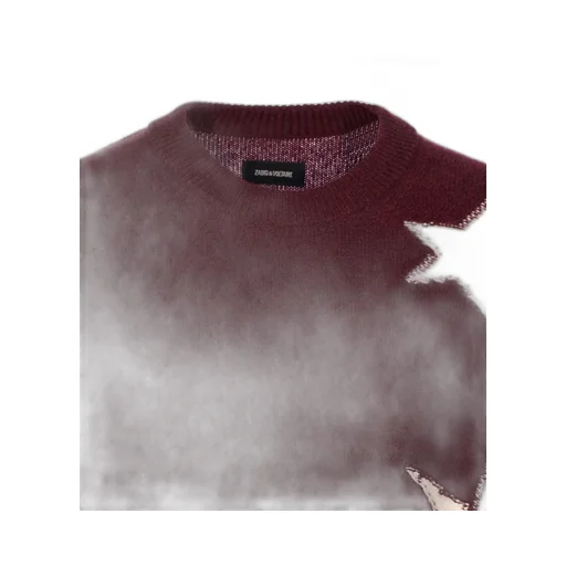 Sweater With Star AppliquÉS