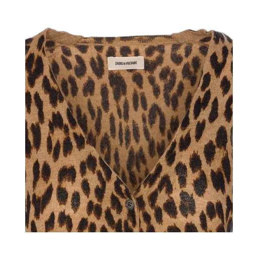 Leopard Print Cardigan