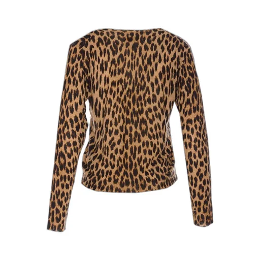 Leopard Print Cardigan