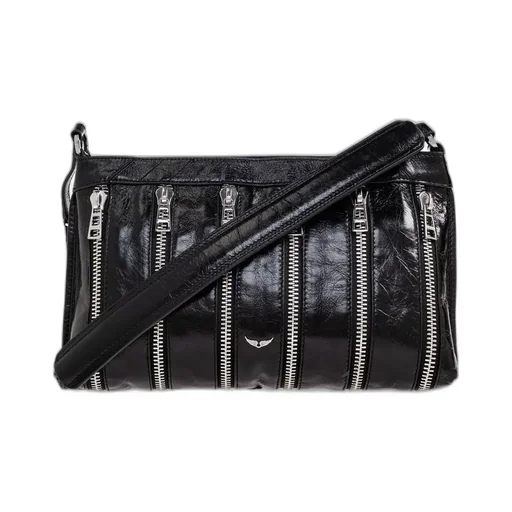 Crossbody Bag With Zippers