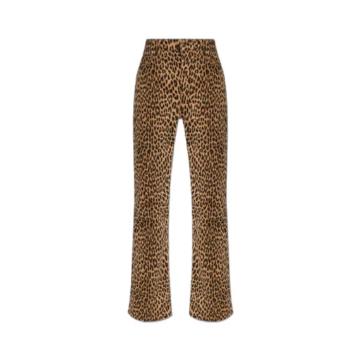 Leopard Print Jeans