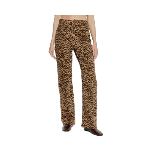 Leopard Print Jeans