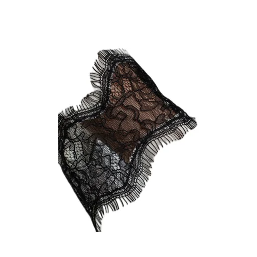 Blouse With Lace Trim
