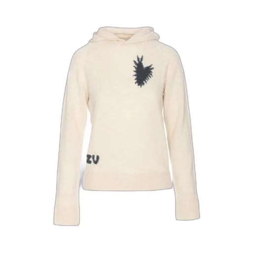 Hoodie With Heart Appliqué