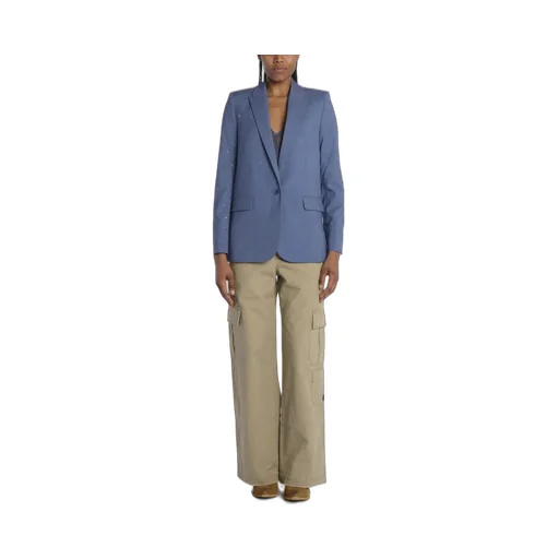 Blazer With Embellished Cuffs