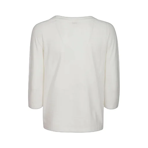 3/4 Sleeve Boat Neck Top