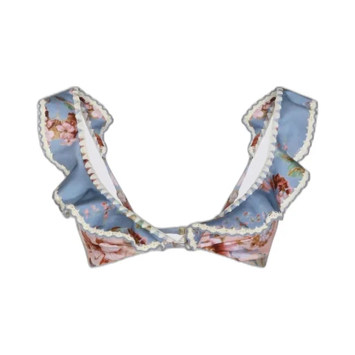 Ruffled Bikini Top