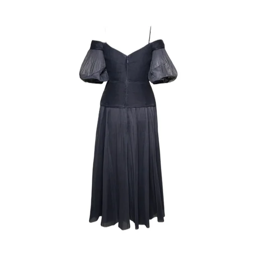 Off-The-Shoulder Draped Dress
