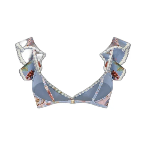 Ruffled Bikini Top