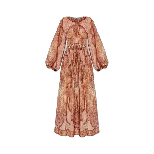 Paisley Print Maxi Dress