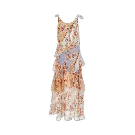 Tiered Ruffle Maxi Dress