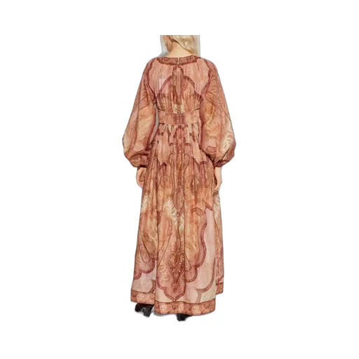 Paisley Print Maxi Dress