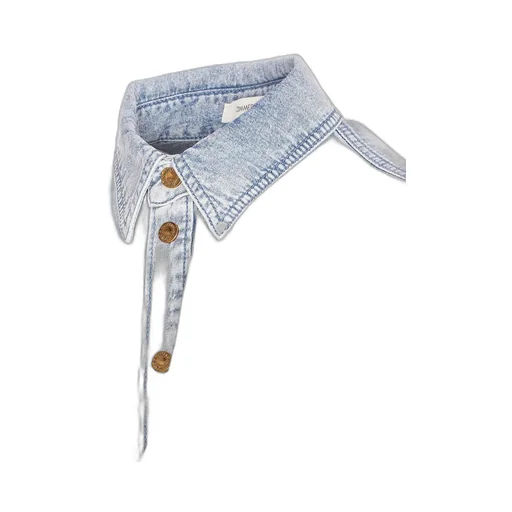 Denim Wrap Shirt