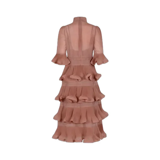 Tiered Ruffle Maxi Dress