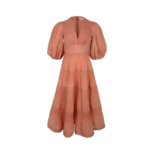 Tiered Midi Dress