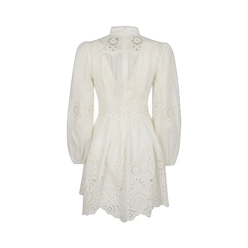 Broderie Anglaise Mini Dress