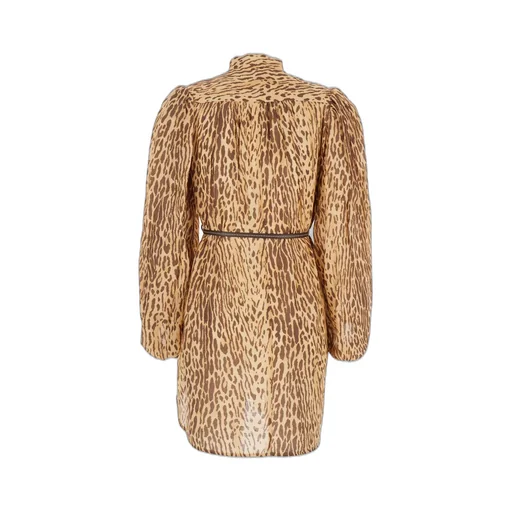 Leopard Print Mini Dress