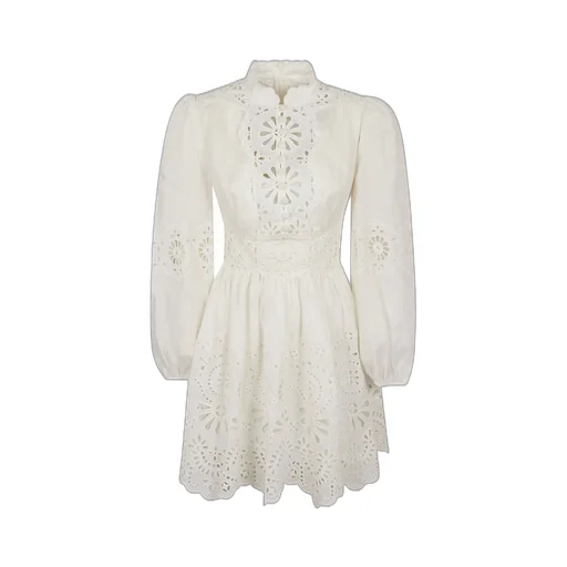 Broderie Anglaise Mini Dress