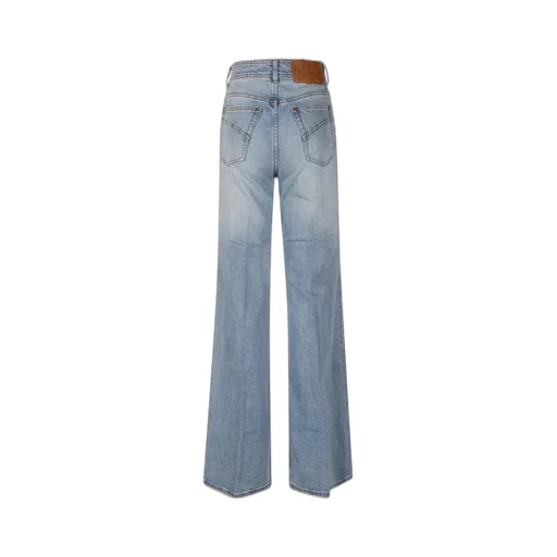 High-Waisted Wide-Leg Jeans