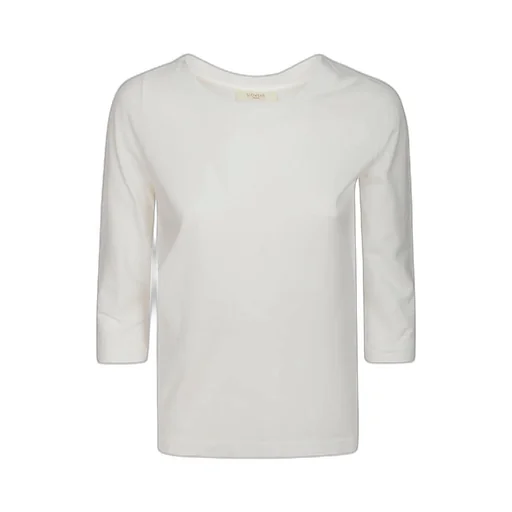 3/4 Sleeve Boat Neck Top