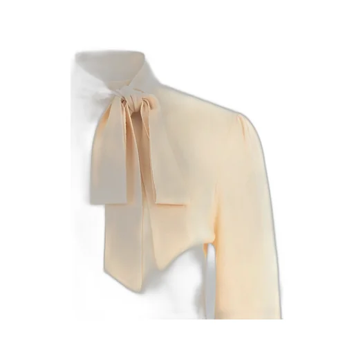 Bow Neck Knit Top