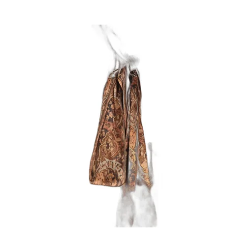 Paisley Print Silk Scarf