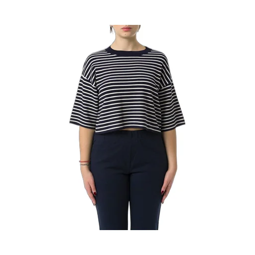 Striped Cropped T-Shirt