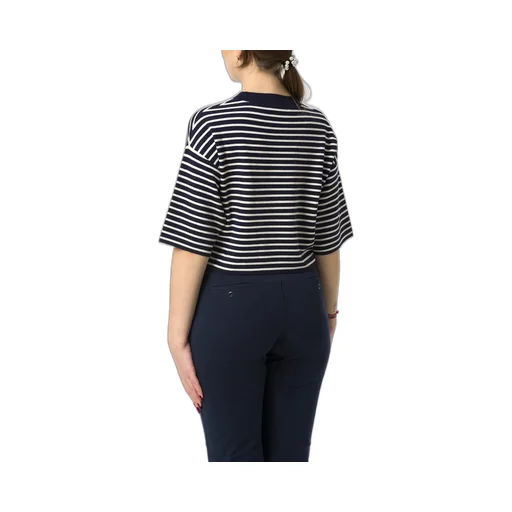 Striped Cropped T-Shirt