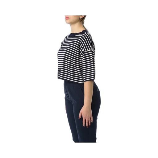 Striped Cropped T-Shirt