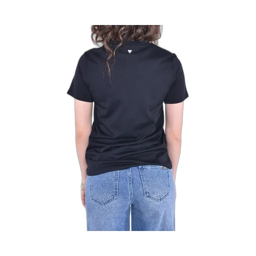 T-Shirt With Sequin Logo