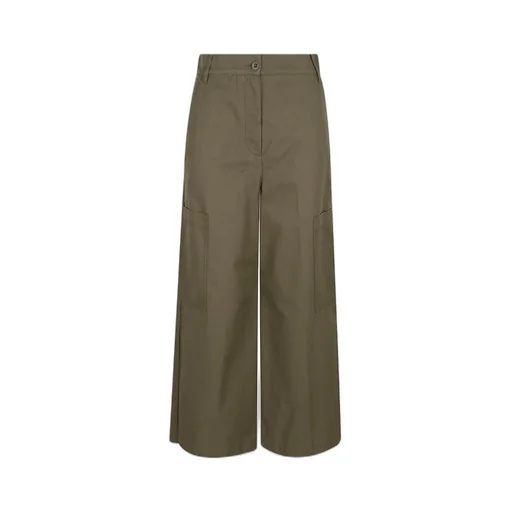 Wide-Leg Cargo Pants