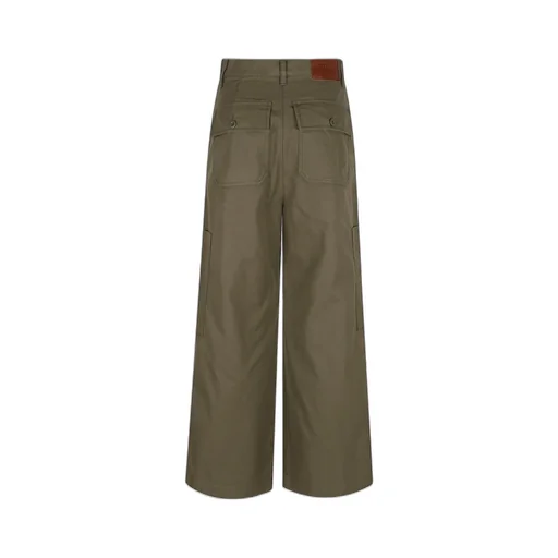 Wide-Leg Cargo Pants