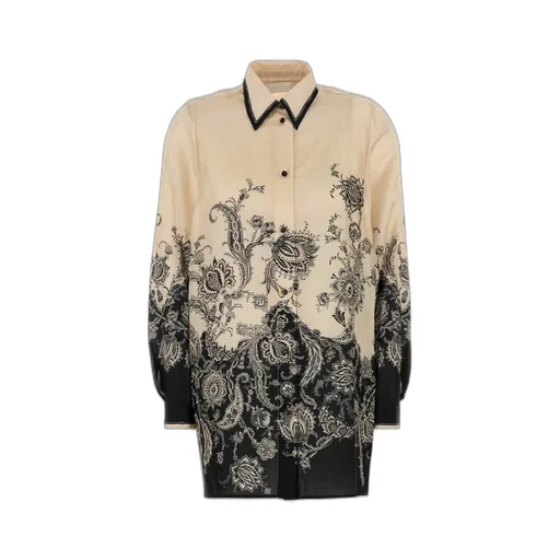 Printed Silk Shirt
