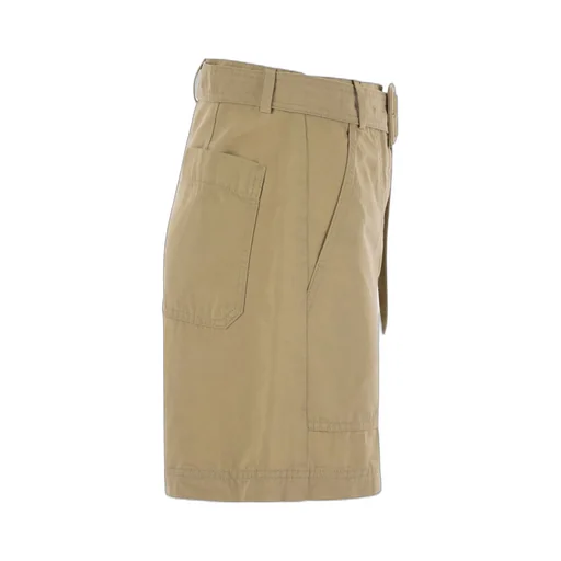 High-Waisted Shorts With Belt