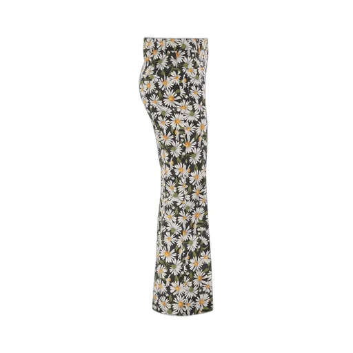 Daisy Print Straight Leg Trousers