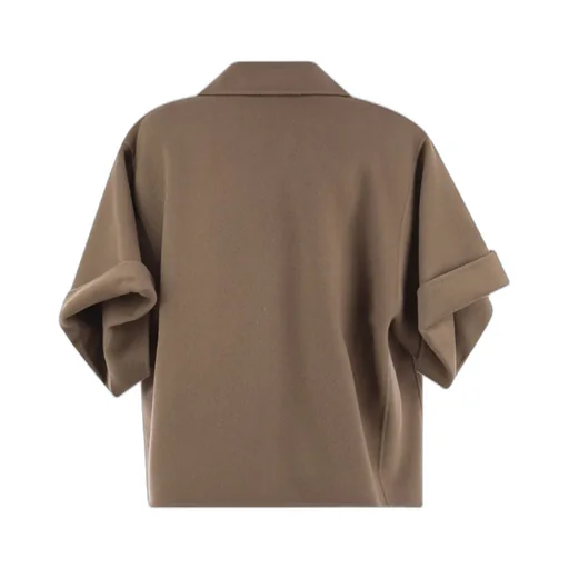 Cropped Double-Breasted Jacket
