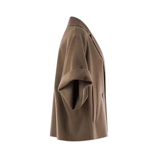 Cropped Double-Breasted Jacket