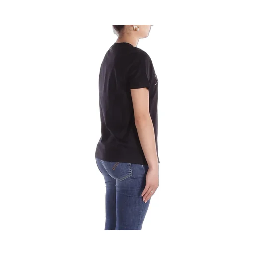 T-Shirt With Sequin Logo